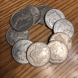 Morgan Silver Dollars.  CHEAP!   Dated 1921