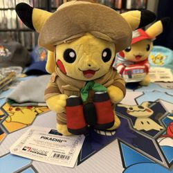 Pokemon Pikachu World Championships Exclusive Limited Edition Plush