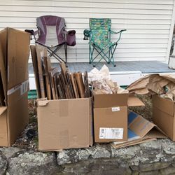 Boxes And Packing Paper 