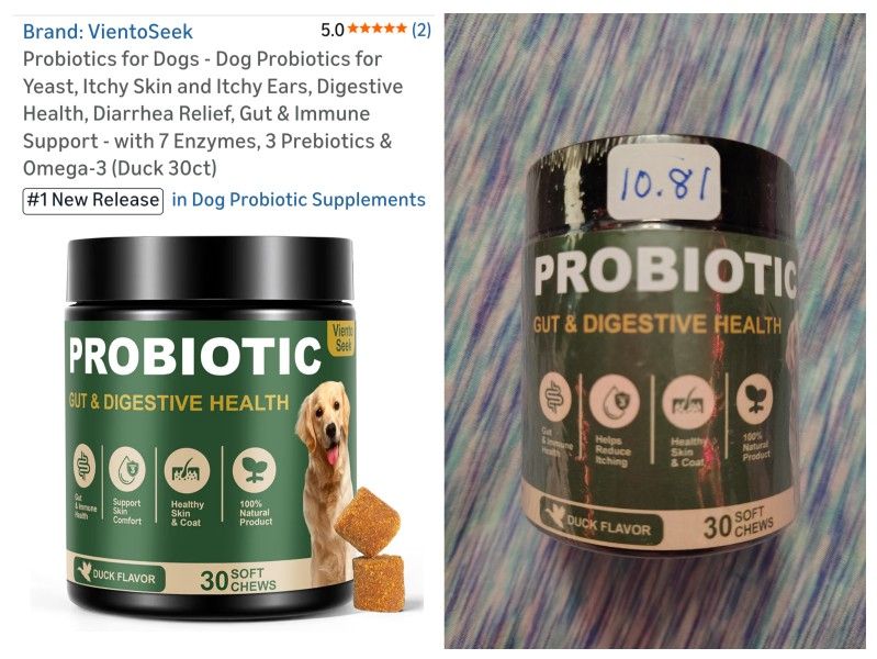 Brand New, Never Opened Probiotics For Dogs