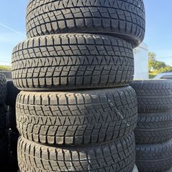 245/55r19 Bridgestone Tires En Excelentes Conditiones De Vida Las 4 