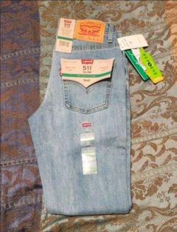 Brand NEW Boy's Levi's 511 Slim Jeans Pants Size 12 Reg. W26 L27