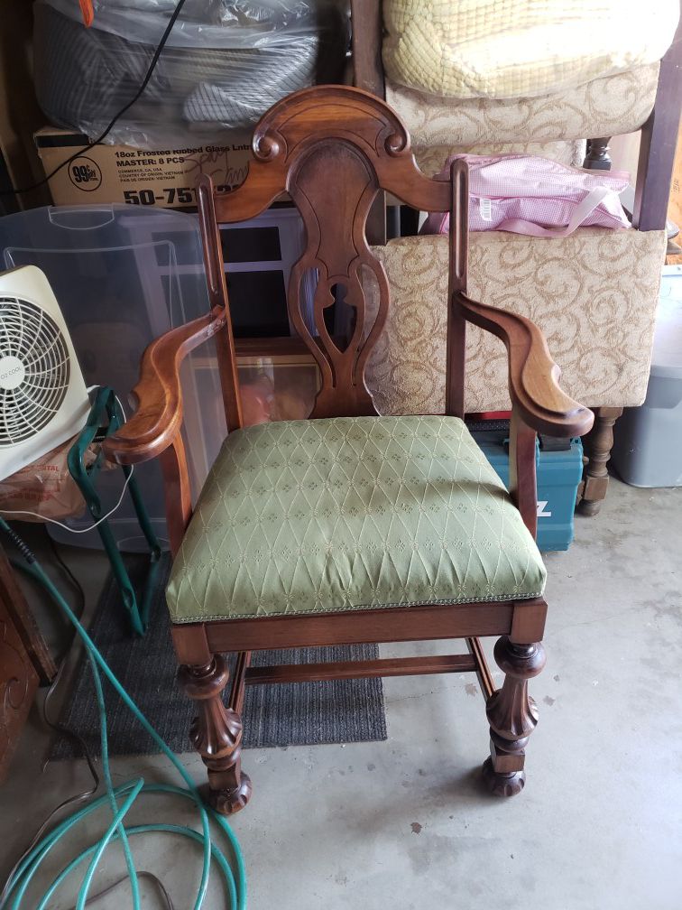 Antique chair restorer