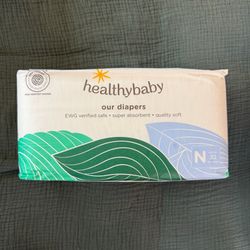 Newborn diapers healthy baby