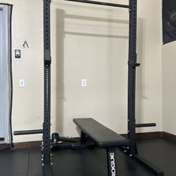Rogue Fitness SML-2 90” With Bench And Accessories 