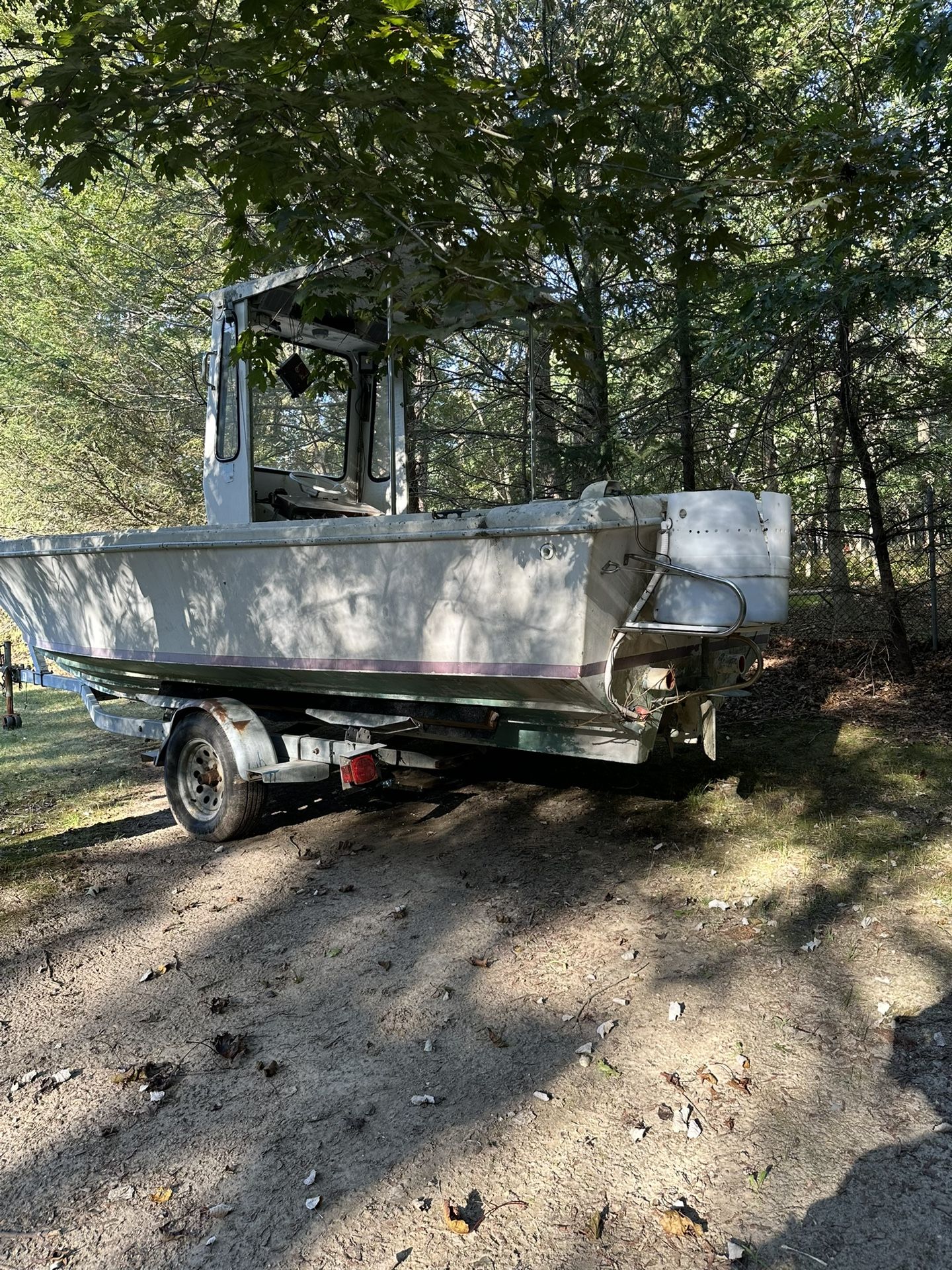 Boat 1973 sea lark , 21 foot,