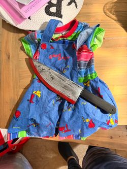 Chucky Halloween Costume 2/3T