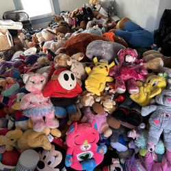 Pokemon, Build A Bear, Disney And Other Plushes