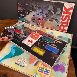Risk 1980 Board Game, Parker Brothers - Vintage - Complete