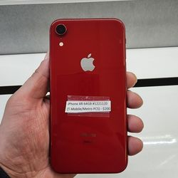 Apple iPhone XR 64GB in Red (T-Mobile, Metro PCS)