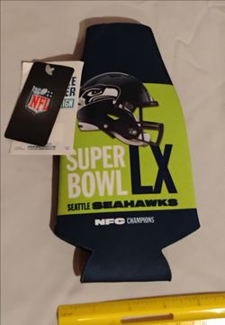 Seattle Seahawks bottle koozie