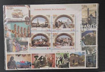 Cuban Stamps Collections: Art, Lighthouses, Dances Etc (50)