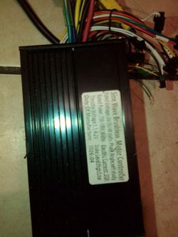 Electric scooter motor and controller