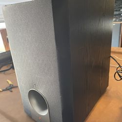 Large Onkyo Powered Subwoofer  Really Clean 
