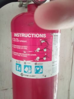 ABC fire extinguisher