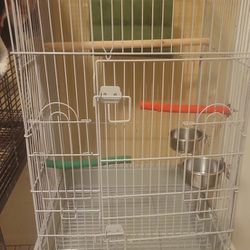 Bird Cage With Accessories