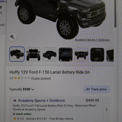 Huffy F-150  Lariat ride on