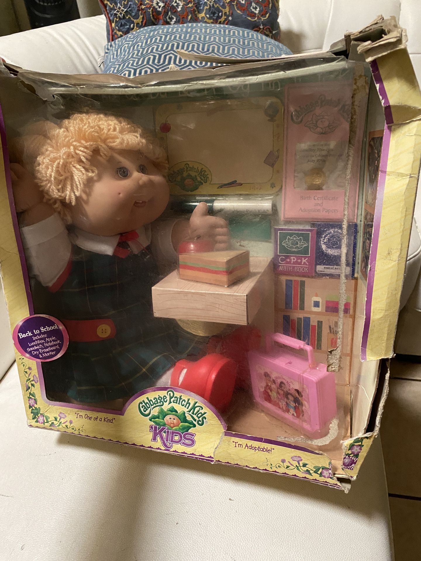 2006 Shelby Evelyn Back To School Cabbage Patch Kids