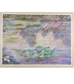 ART- VINTAGE MONET 1981 , BY MARCUS UZILEVSKY