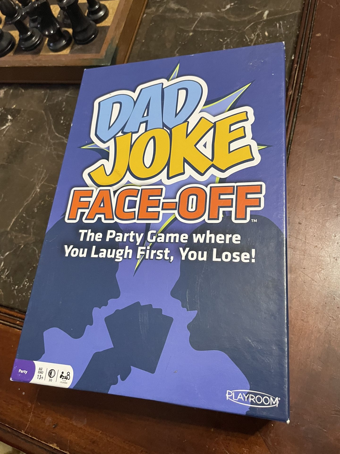 Dad Joke Face-off Party Game New