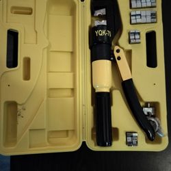 YQK-70 Hydraulic Cable Lug Terminal Crimping Pliers Hand Crimper Tool 4-70MM Die