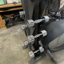 Dumbbell Weight Set With Rack