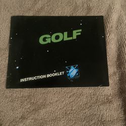 NES Golf (instruction manual only)