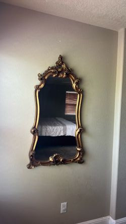 Large vintage mirror