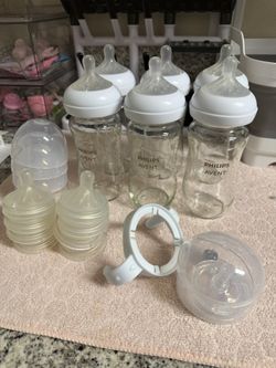 Glass Philips Avent Bottles