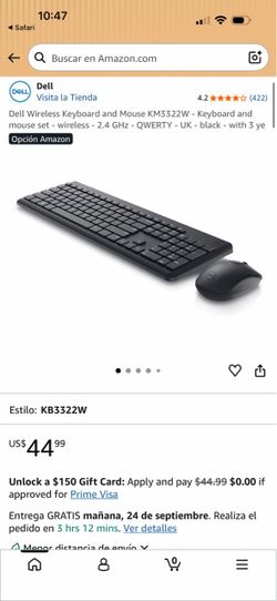 Dell wireless keyboard & mouse