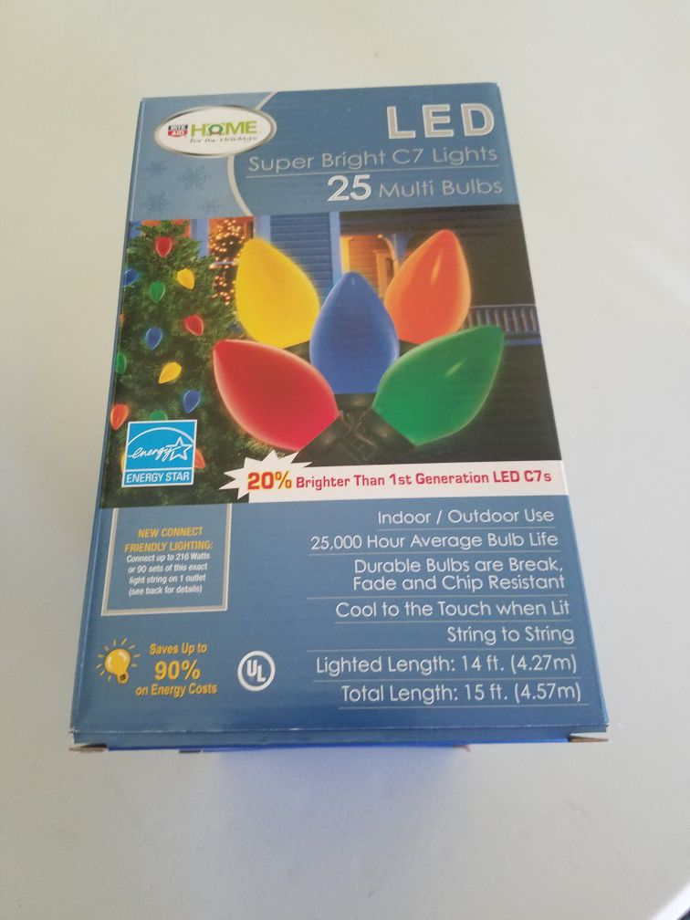 Led lights 25 bulbs