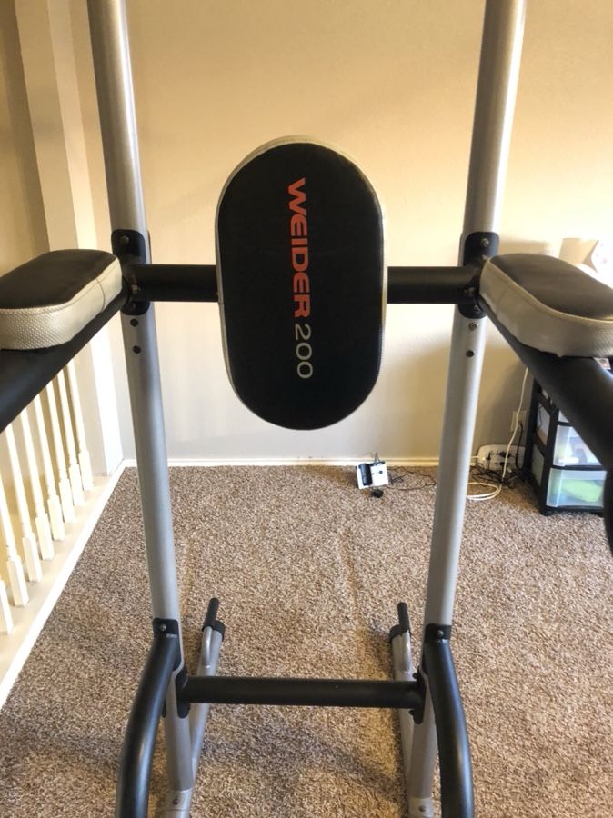 Weider 200 pull up bar hot sale