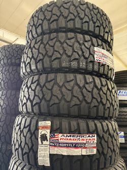 🚘🚨vendo Set De Llantas Lt 35x12.50 17 American R/T Tires