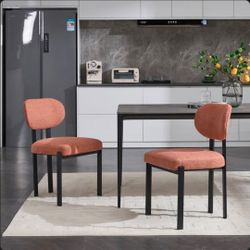 NEW Ebern Designs Upholstered Dining Chairs (Set of 2) – Fully Assembled
