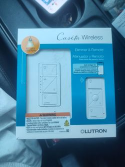 Caseta wireless by Lutron dimmer and remote
