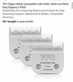 Brand new : 7FC Clipper Blade Compatible with Andis