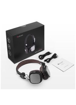 Wireless Bluetooth Headphones, On-Ear Foldable Headsets with Built-in MIC