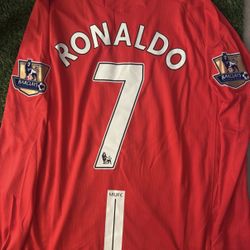 Ronaldo Manchester United Retro Jersey 