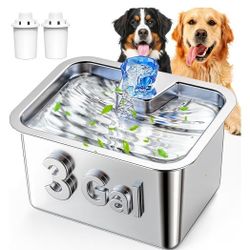 Stainless Steel Pet Water Fountain