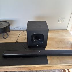JBL Soundbar And Subwoofer Home Surround Sound