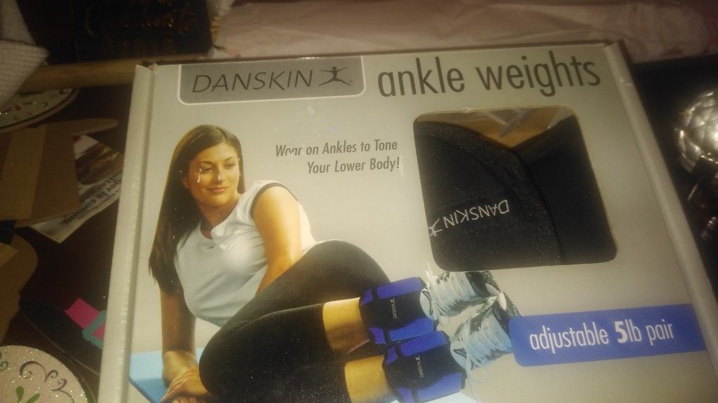 Danskin ankle 5lb weights