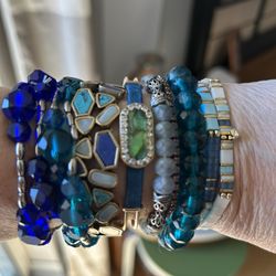Gorgeous Collection Of Colorful Bracelets 