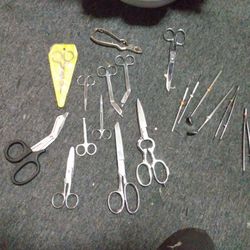 Surgical Knives And Dentistry Tools