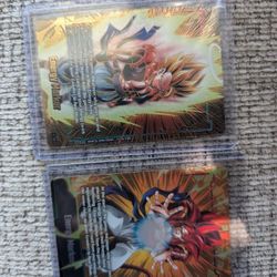 Dragonball Gold And Silver Energy Marker For Trade *See Description*