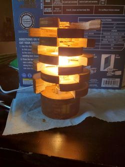 Homemade lamp