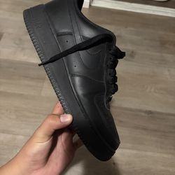 black airforce 1 size 10