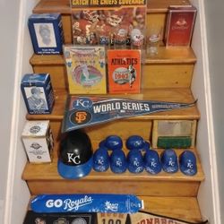 KC Royals & Chiefs collectibles