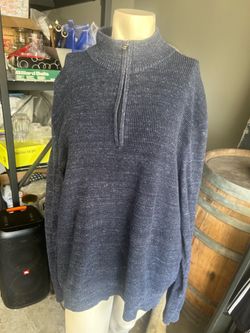 Michael kors quarter zip sweater size xl as is condition