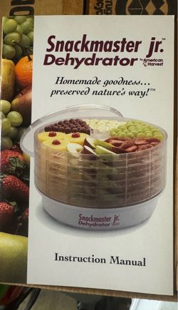 Snackmaster Jr Dehydrator