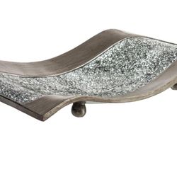 Creative Scents Schonwerk Centerpiece for Dining Room - Crackled Mosaic Design - Home Coffee Table Decor Decorations Centerpiece for Dining/Living Roo